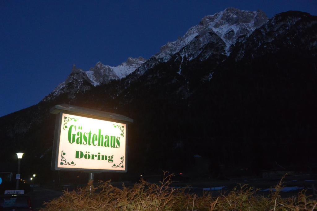 Gaestehaus Doering Mittenwald Eksteriør billede